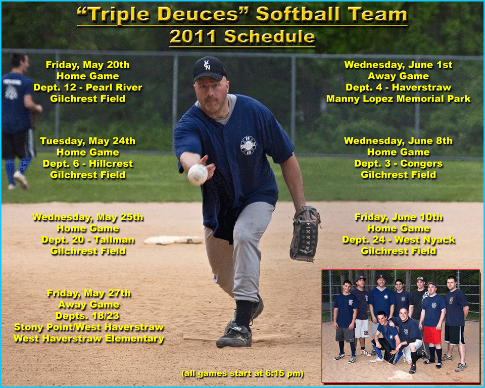 Softball Schedule
